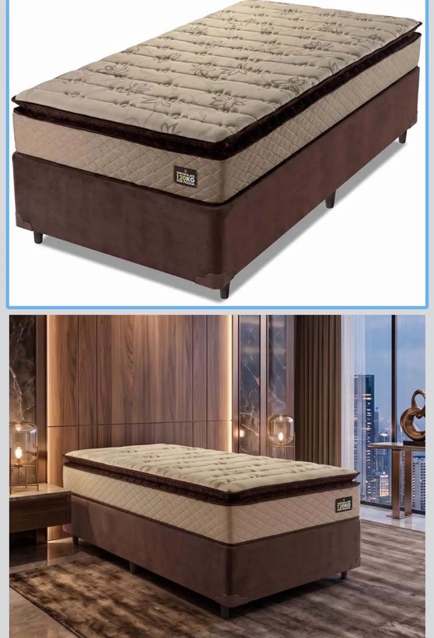 Cama box solteiro