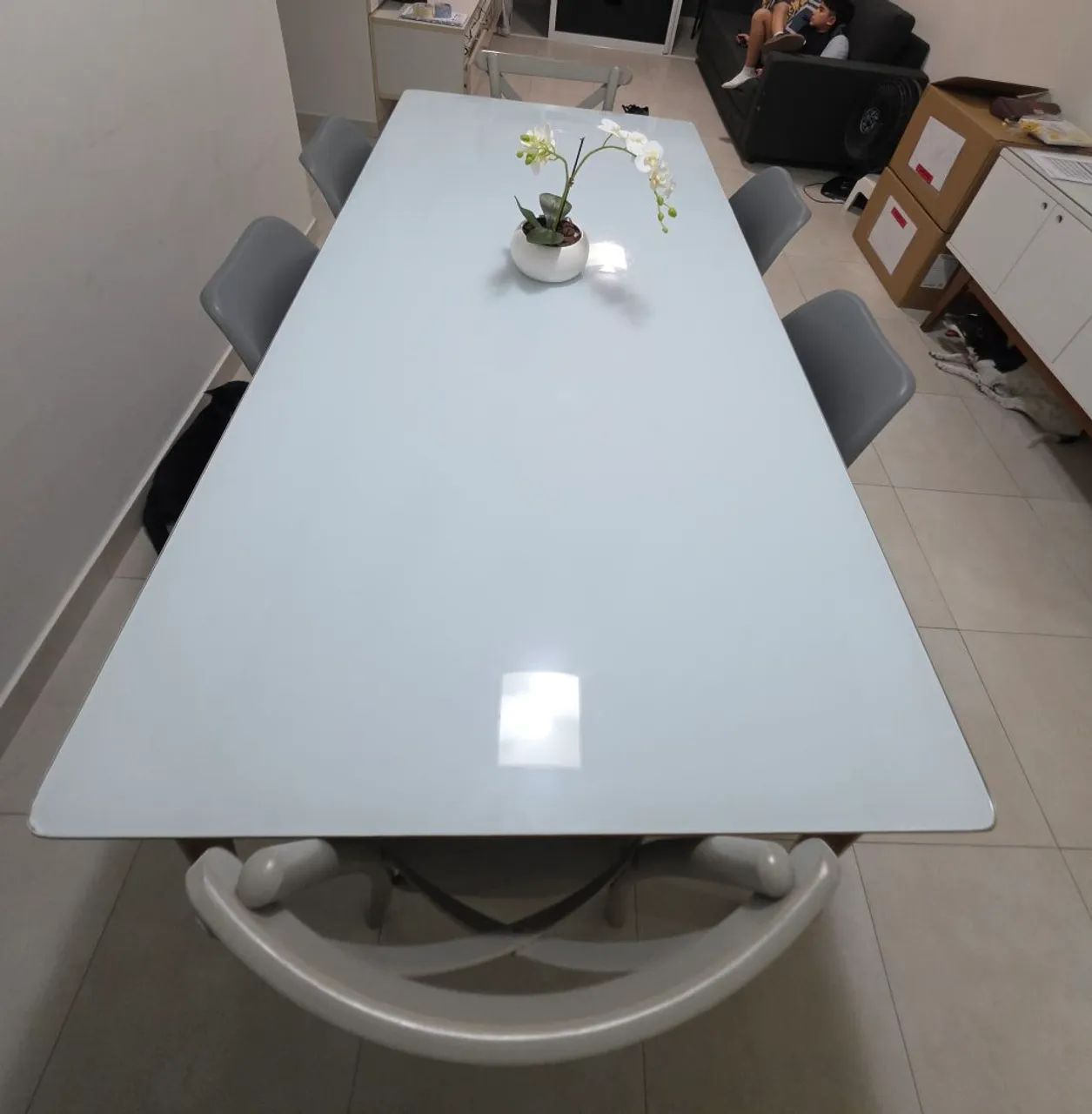 Mesa de jantar com 6 cadeiras - Foto 2