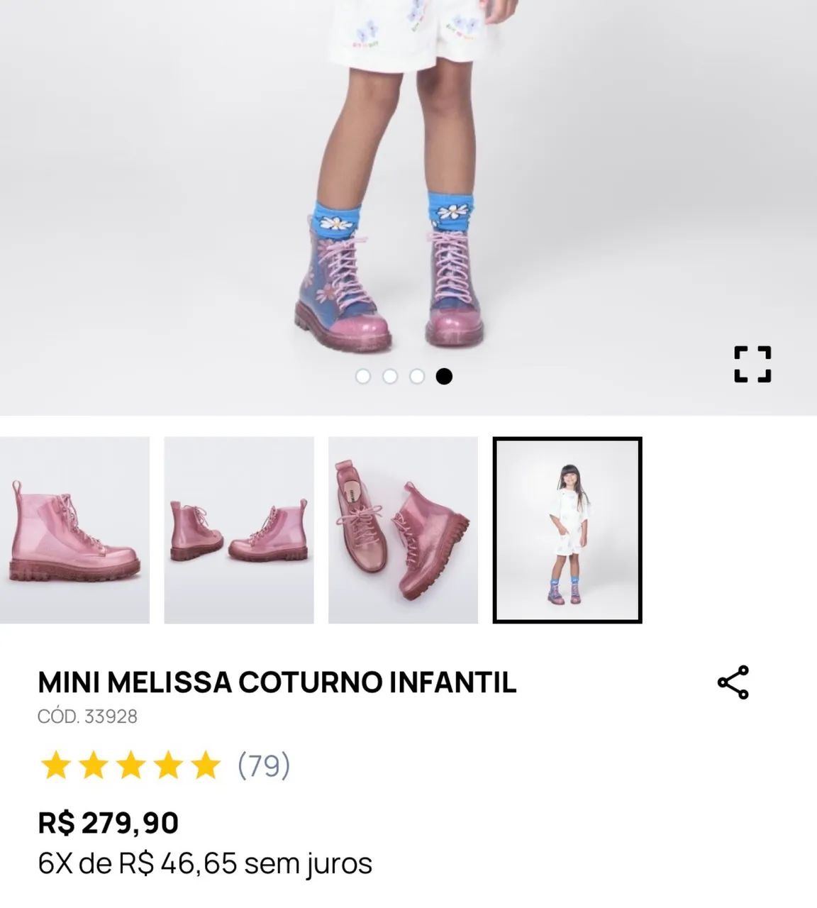 Botinha Melissa 26/27 - Foto 4