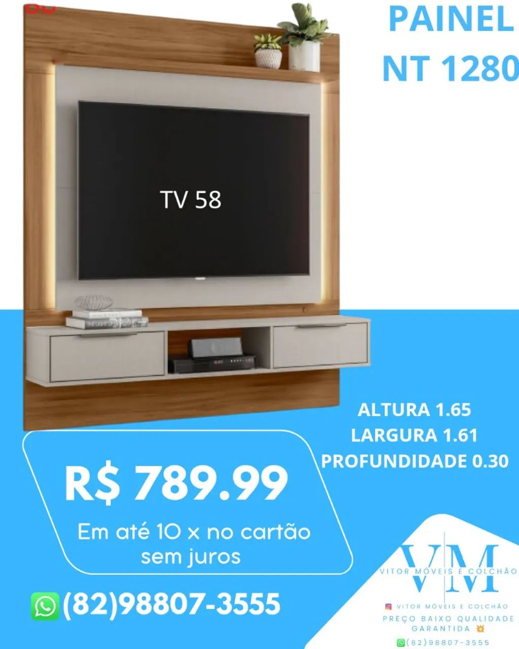 PROMOÇÃO DE PAINEL APARTI DE 280