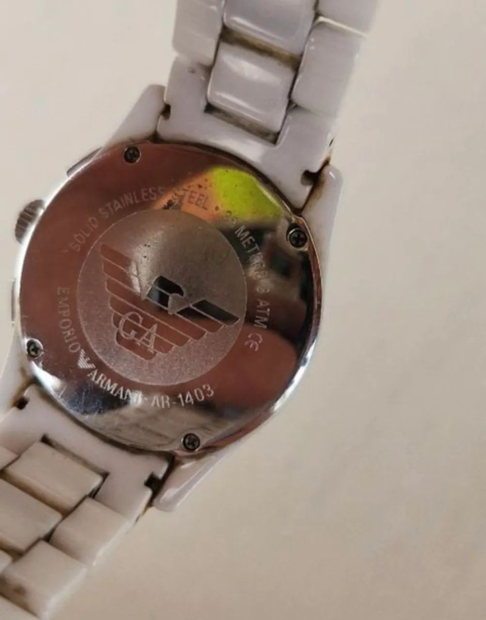 Relógio branco  - Foto 2