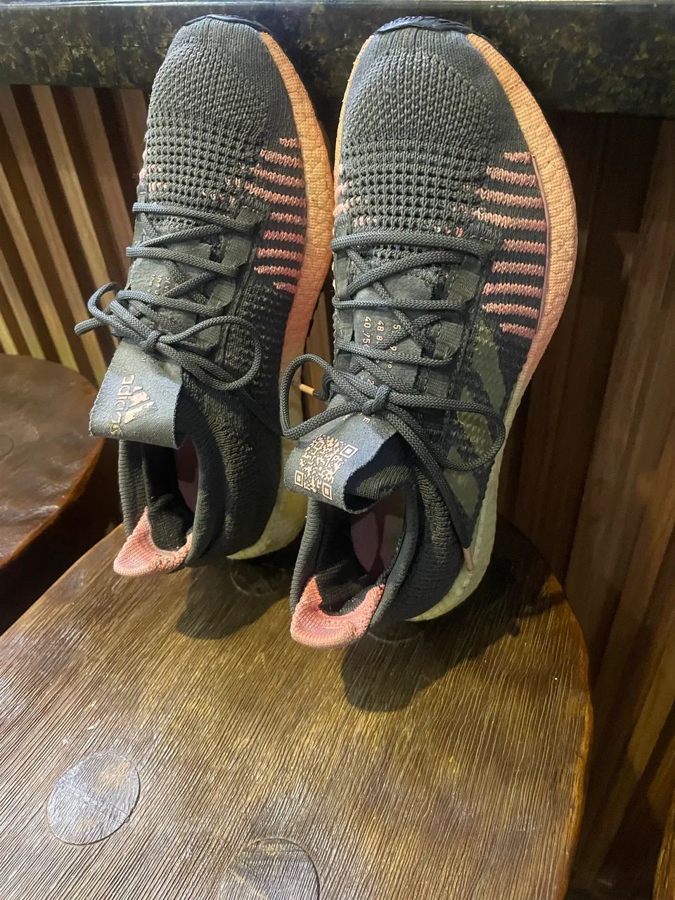 Adidas pulseboost cinza e rosa  - Foto 6