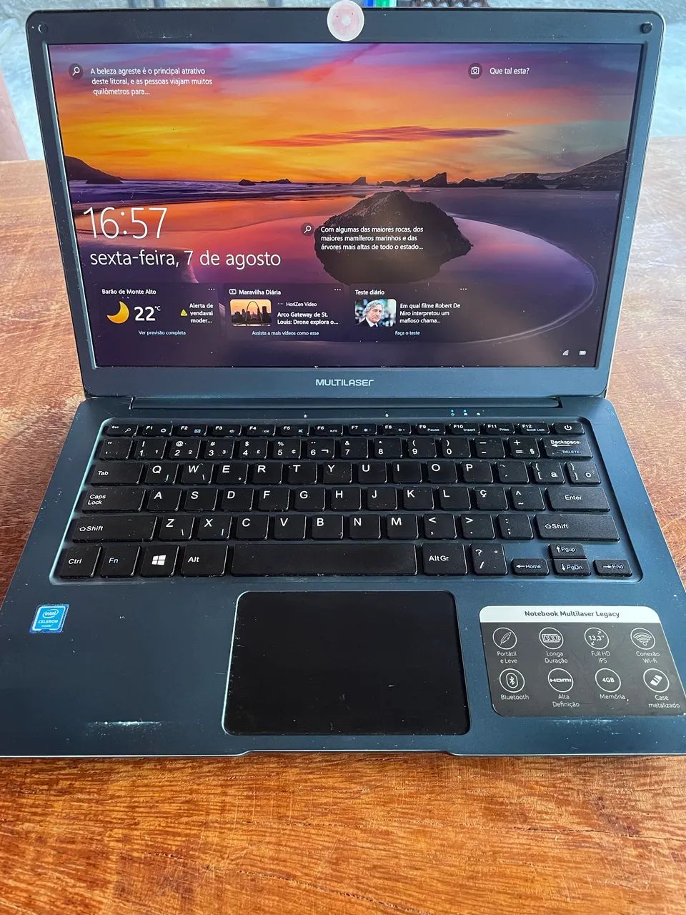 Notebook Multilaser 
