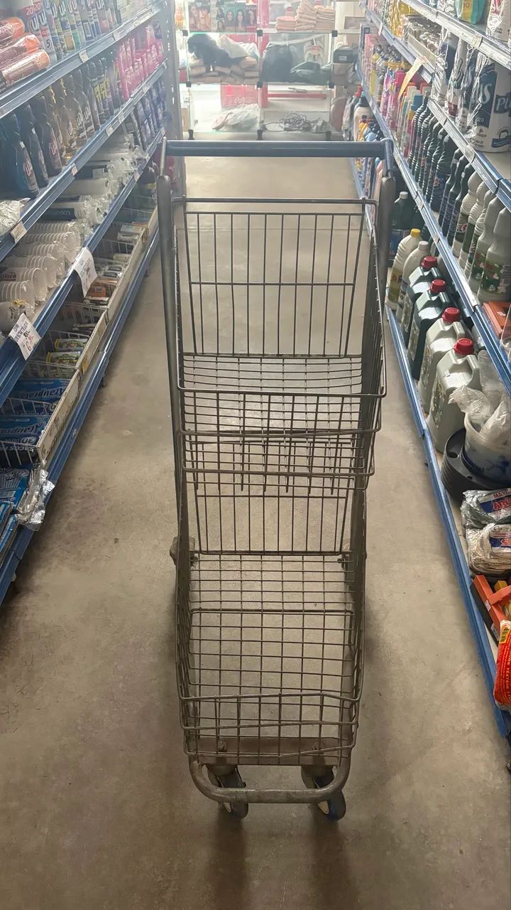 Carrinho de supermercado - Foto 4