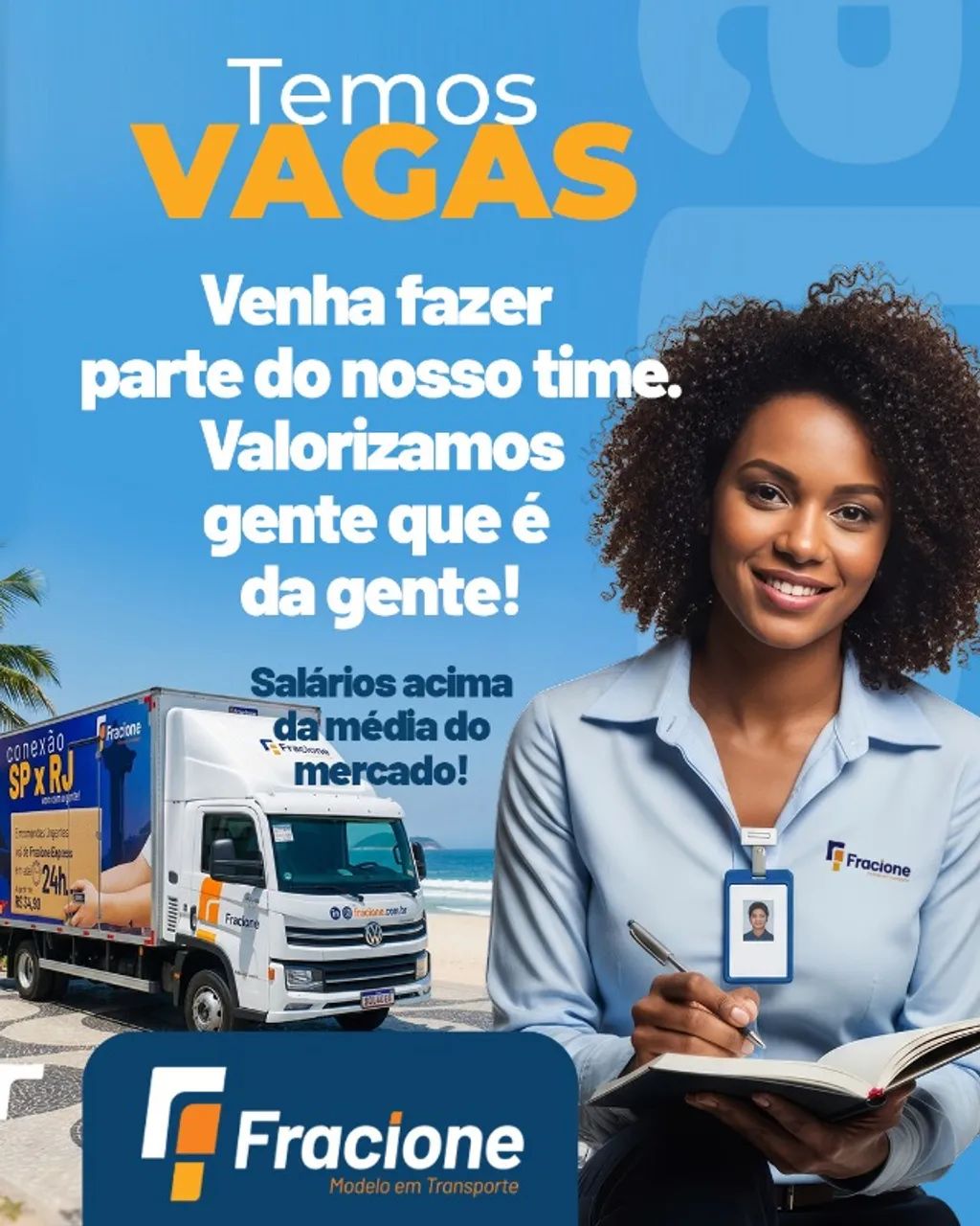 Estamos Contratando; Assistente de Vendas