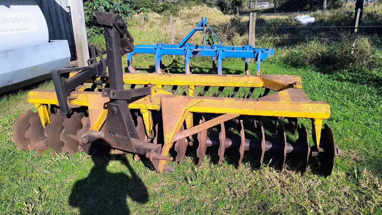 Grade niveladora pra trator - Foto 2