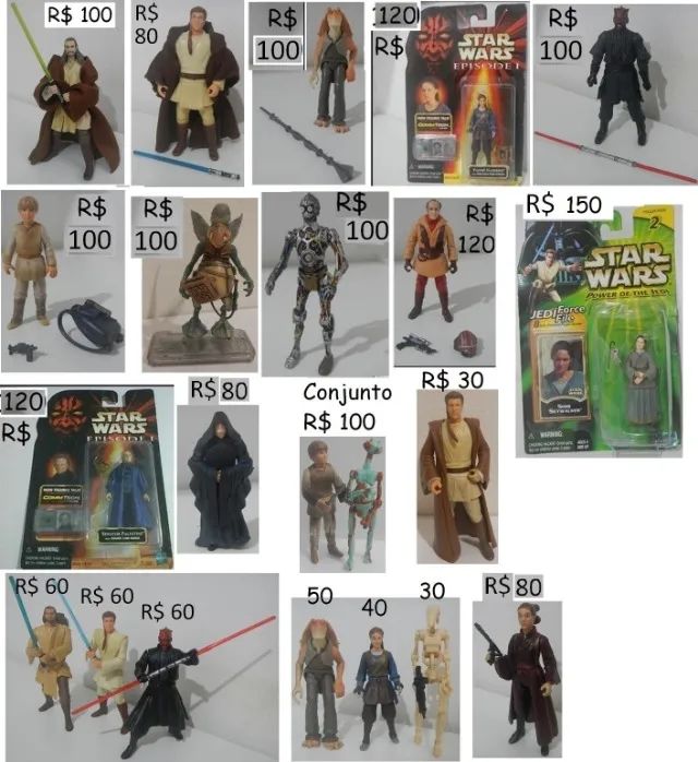 Figuras Star Wars Diversas 3.75 pol Escolha