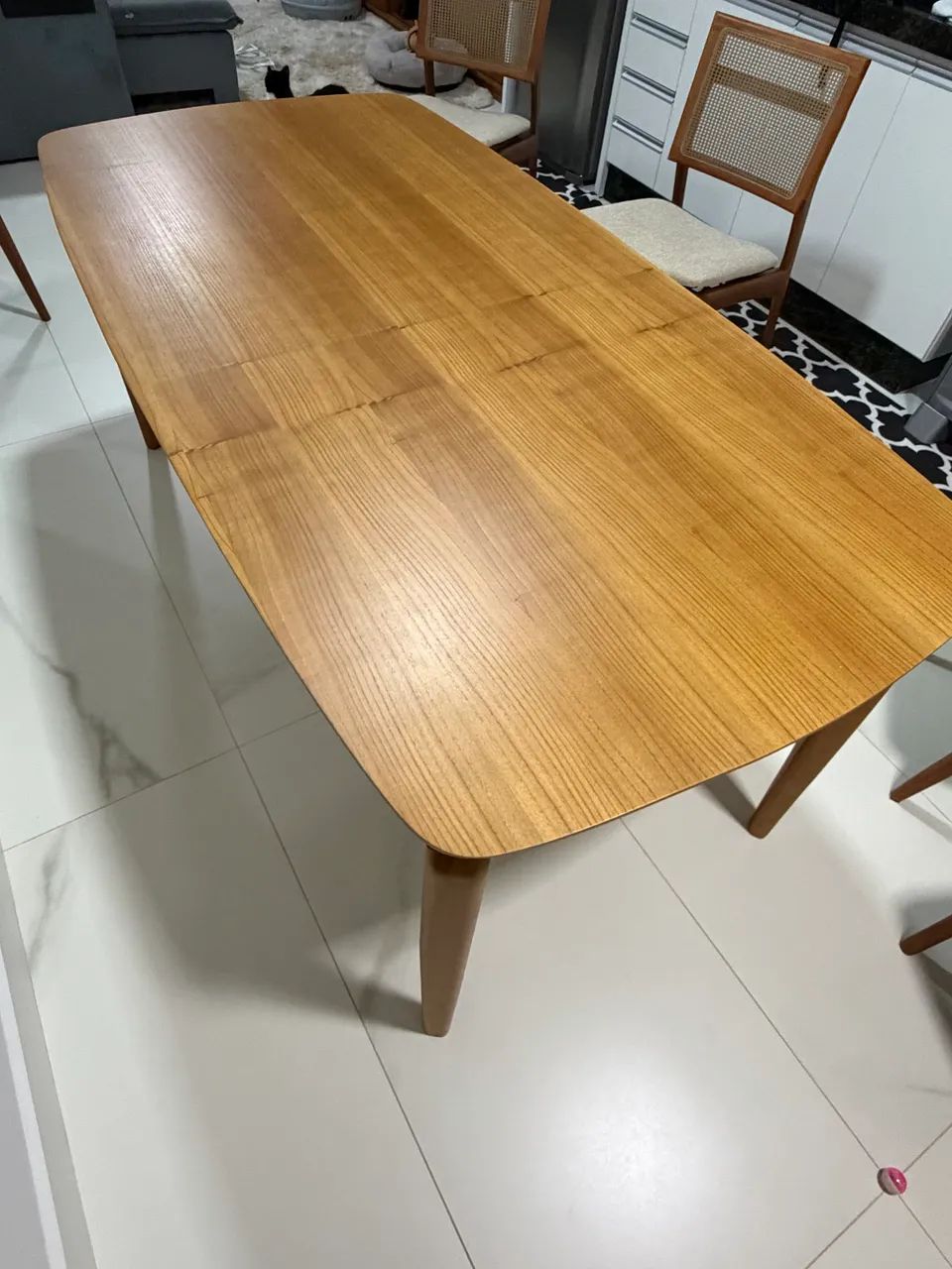 Mesa de madeira maciça - Foto 5