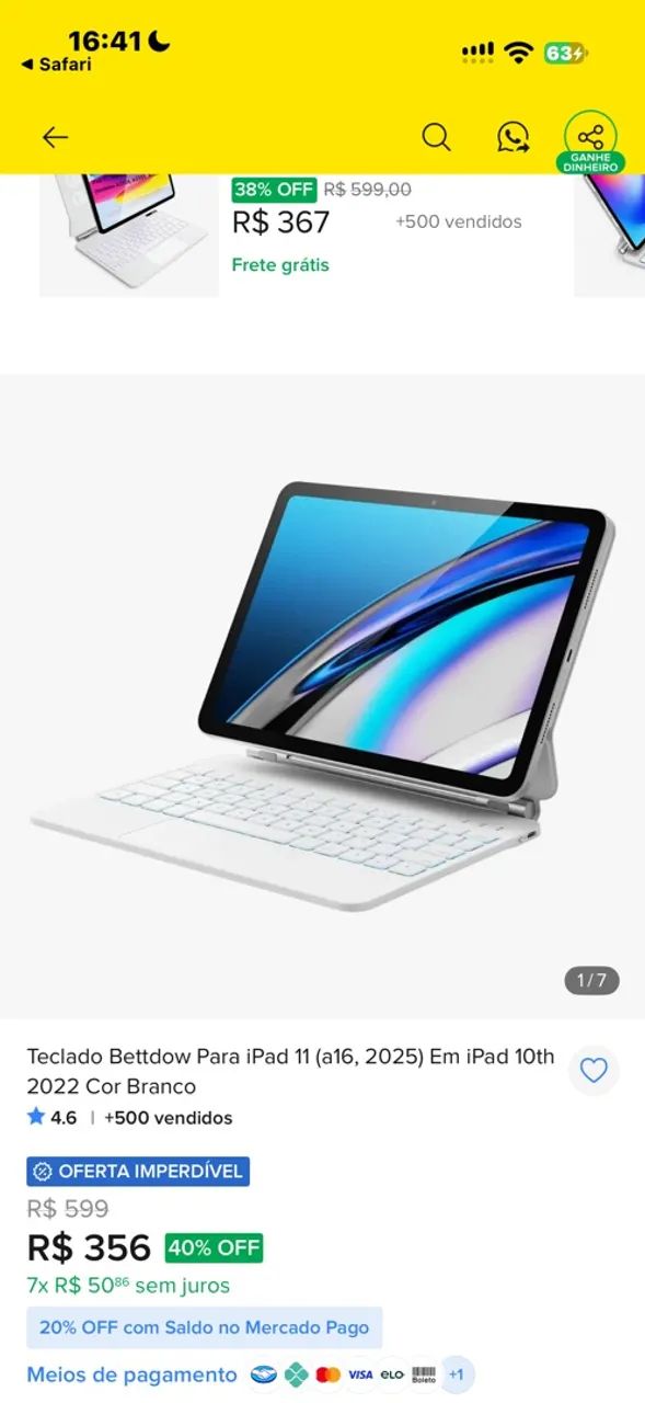 Magic Keyboard Branco