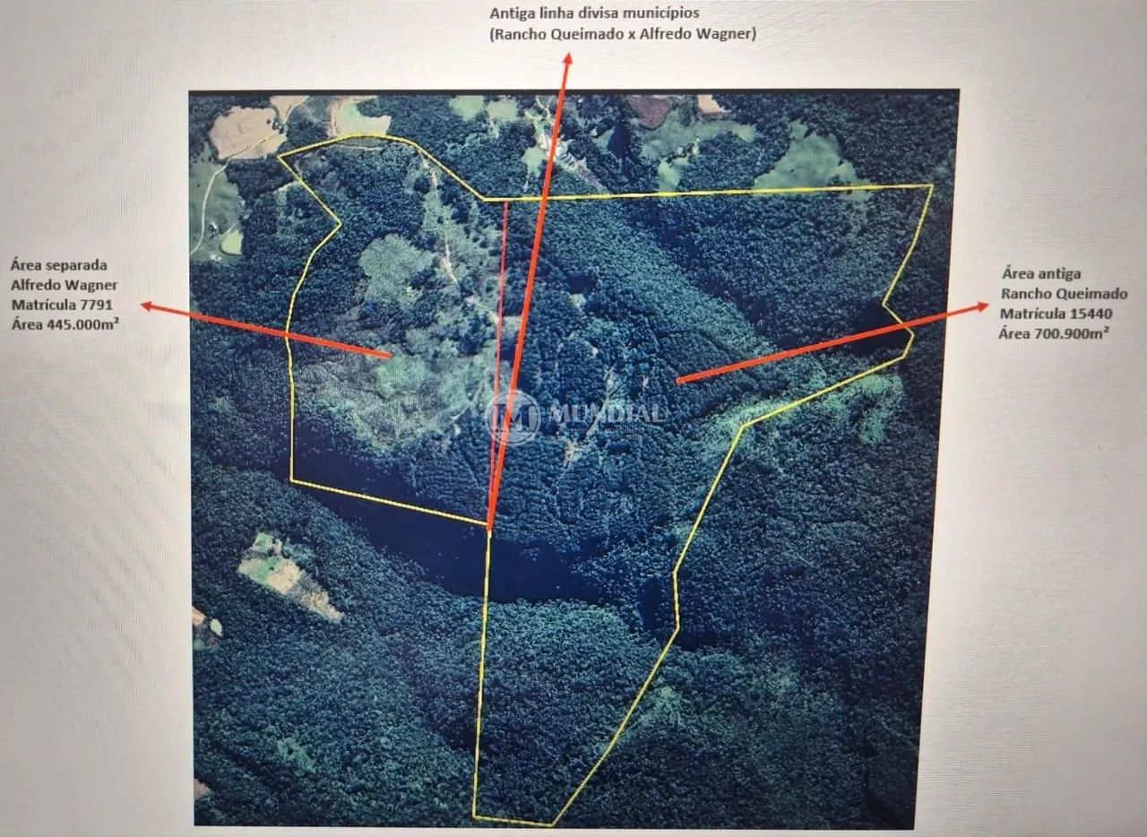 TERRENO RANCHO QUEIMADO 100 HECTARES COM 8MIL PINUS - Foto 3