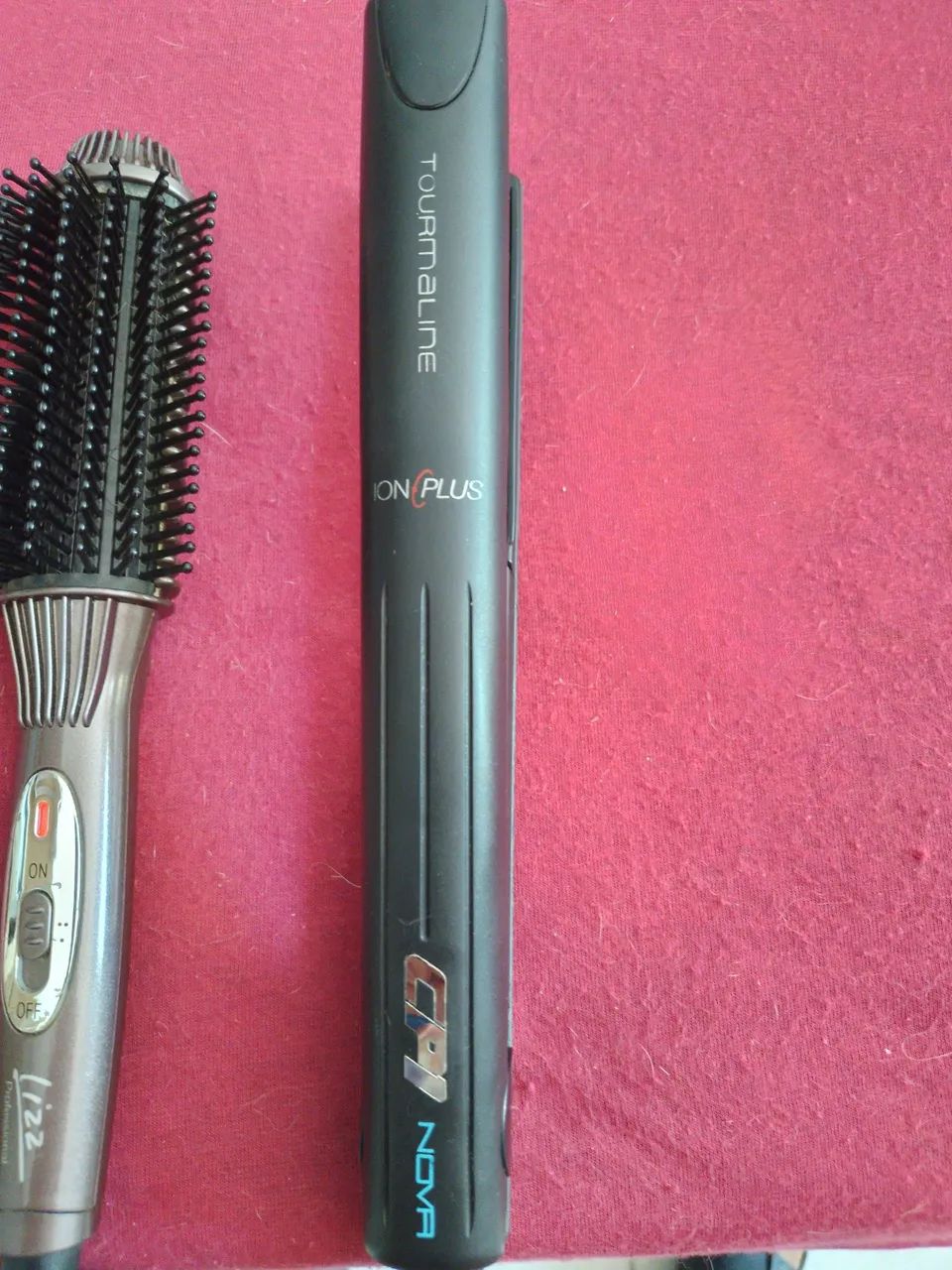 Prancha e escova pra cabelo seco - Foto 4