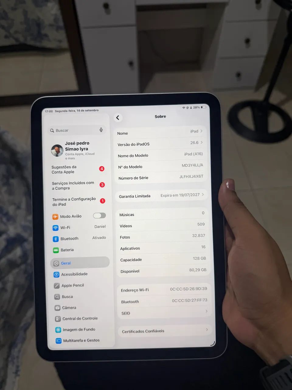 Vendo iPad novinho - Foto 3