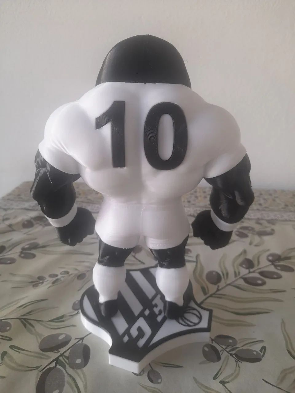 Mascotes do Santos FC 22cm 3D com Base -Ótimo Presente pro torcedor do Peixe! - Foto 3