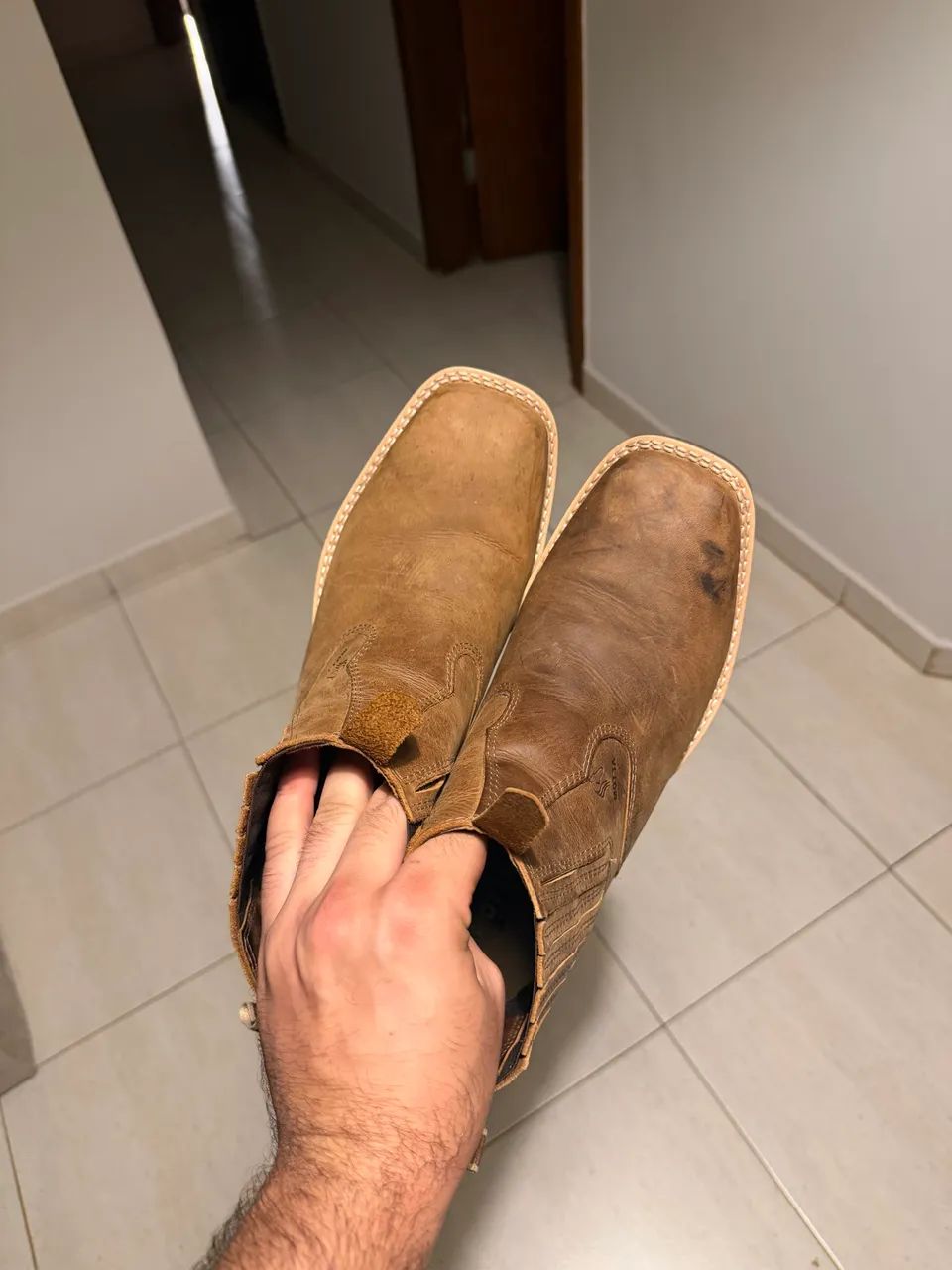 Botina Motta Texana Couro Legítimo  - Foto 2