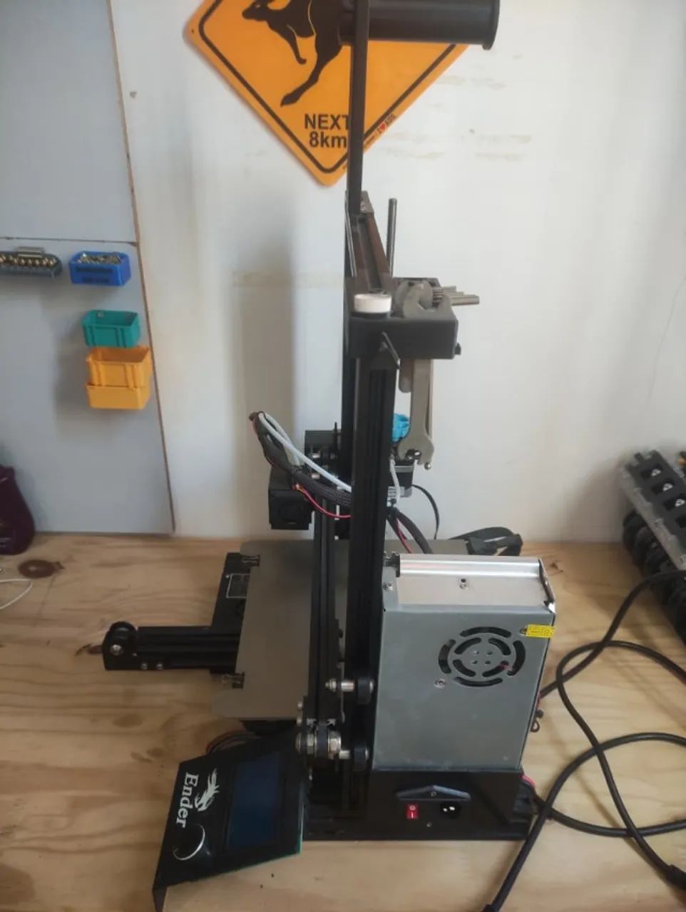 Impressora 3D Creality Ender 3 - Funcionando / Para Reparo de SD - Foto 4