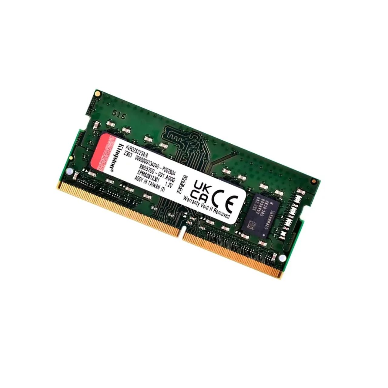 Memória Kingston 8GB DDR4 3200MHz Notebook - Memória RAM - Parque