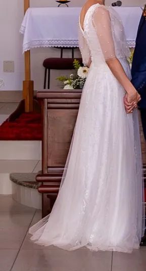 Vestido de noiva P - Foto 4
