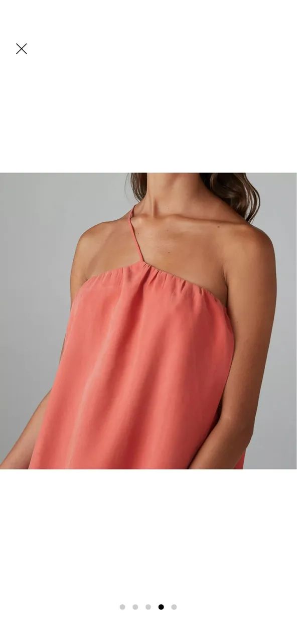 Vestido laranja nunca usado - Foto 4