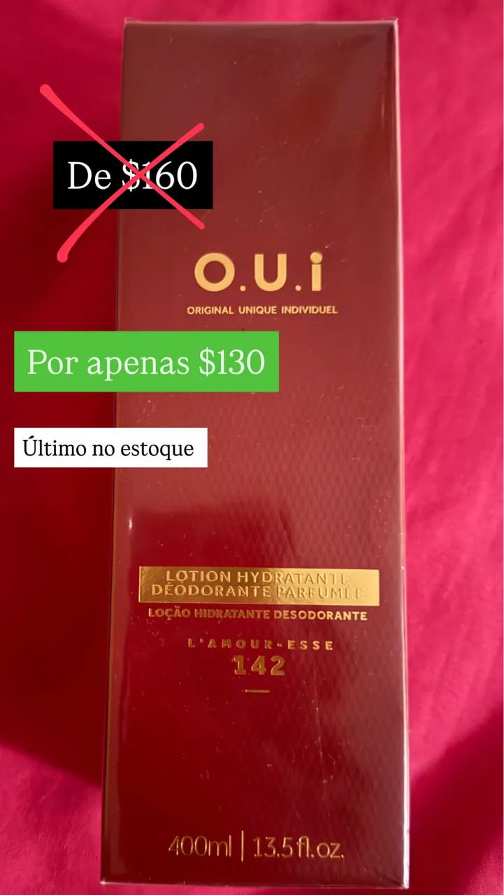 Perfume O.U.I original unique individuel