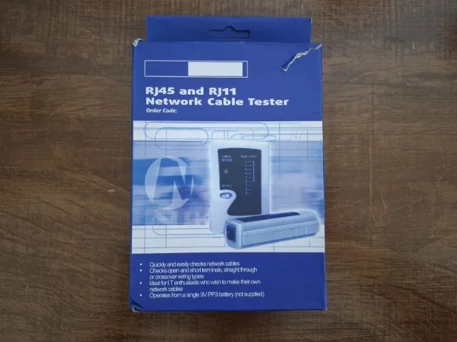 Testador de Cabo de Rede RJ45 e RJ11 em perfeito estado - Foto 2