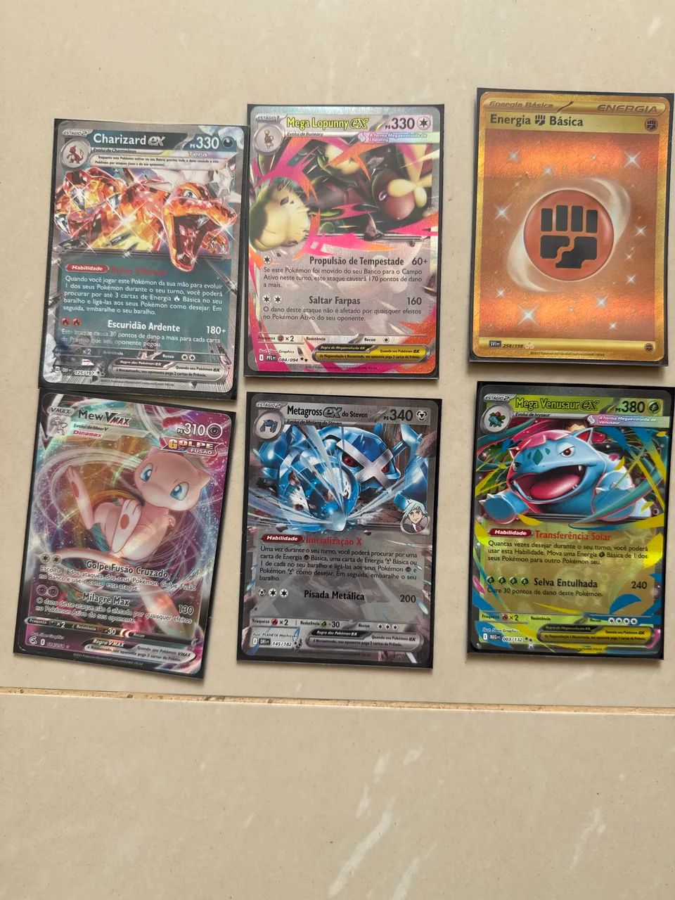 Kit Cartas Pokémon 