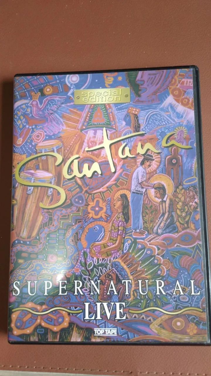 DVD Santana - Supernatural Live (Original / Ótimo Estado)