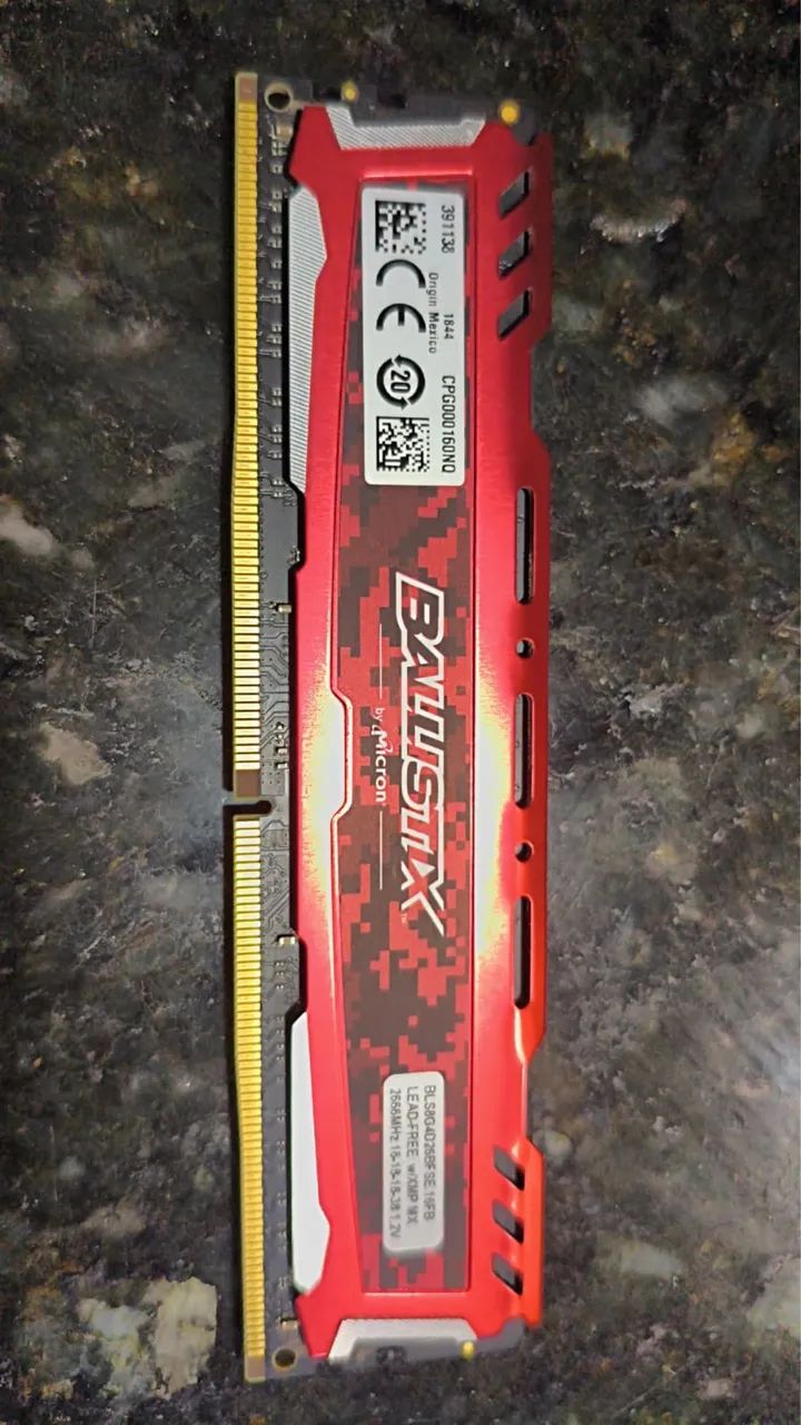 Memória ram 8gb 