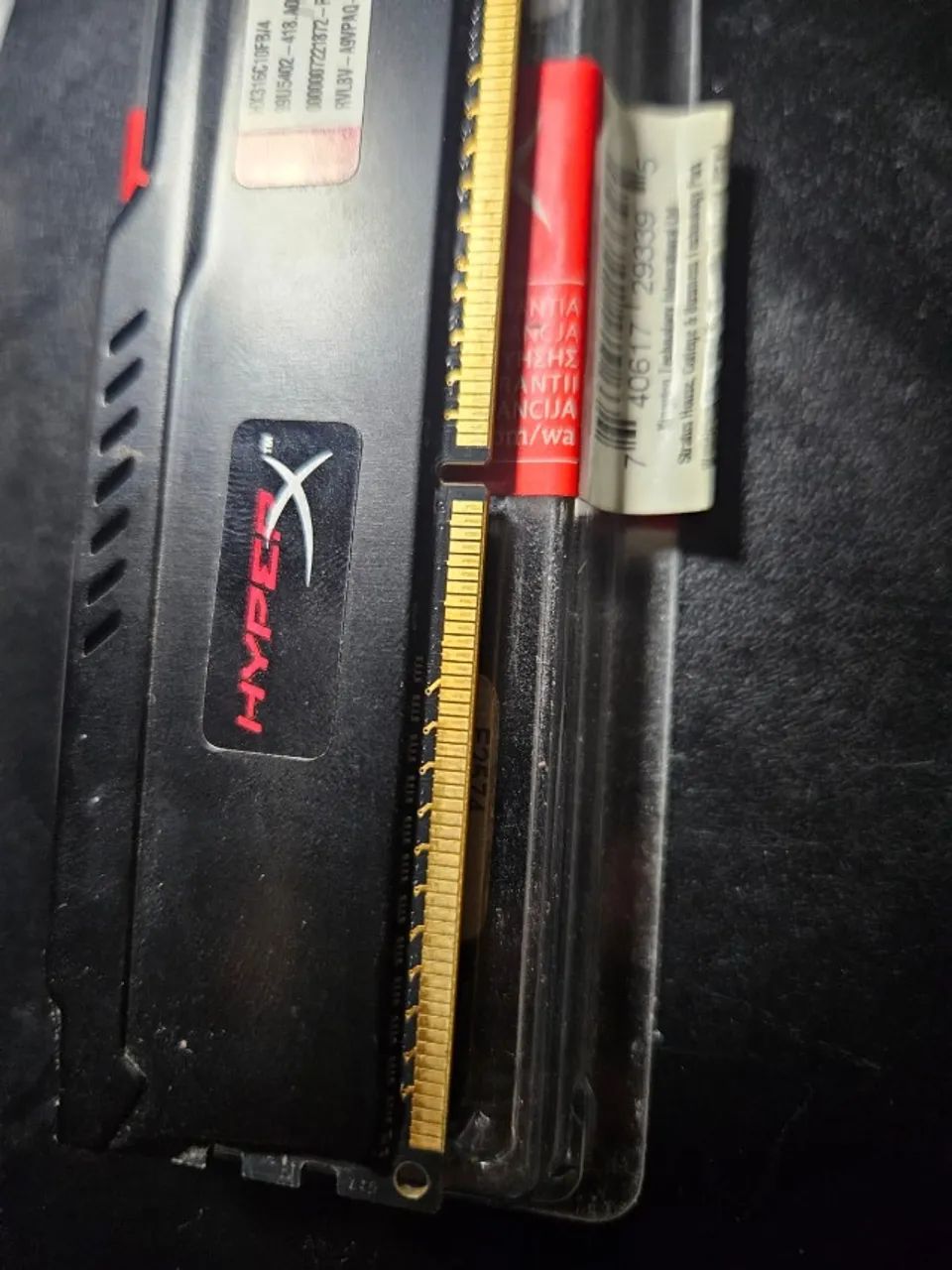 Kit Memória RAM 8GB (2x4GB) Kingston HyperX FURY Black DDR3 1600MHz - Dual Channel - Foto 5