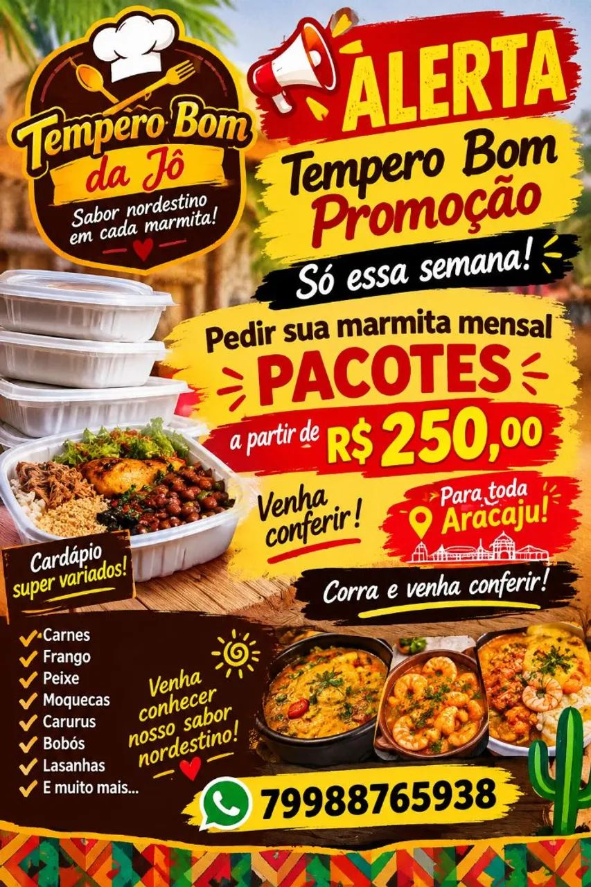 Promda semana  de  marmitas 