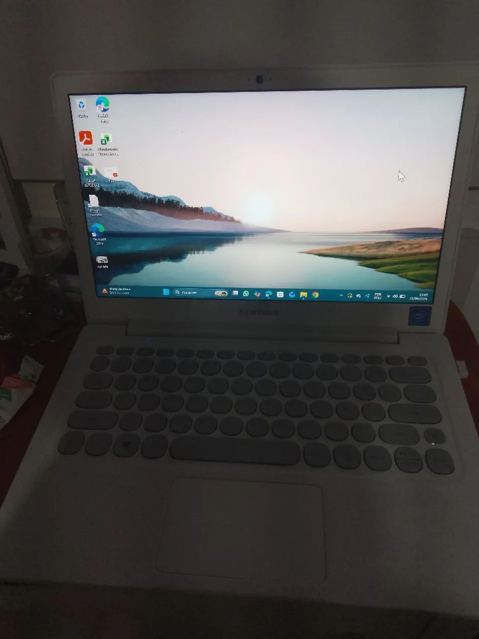Vendo um netbook Samsung branco  - Foto 5