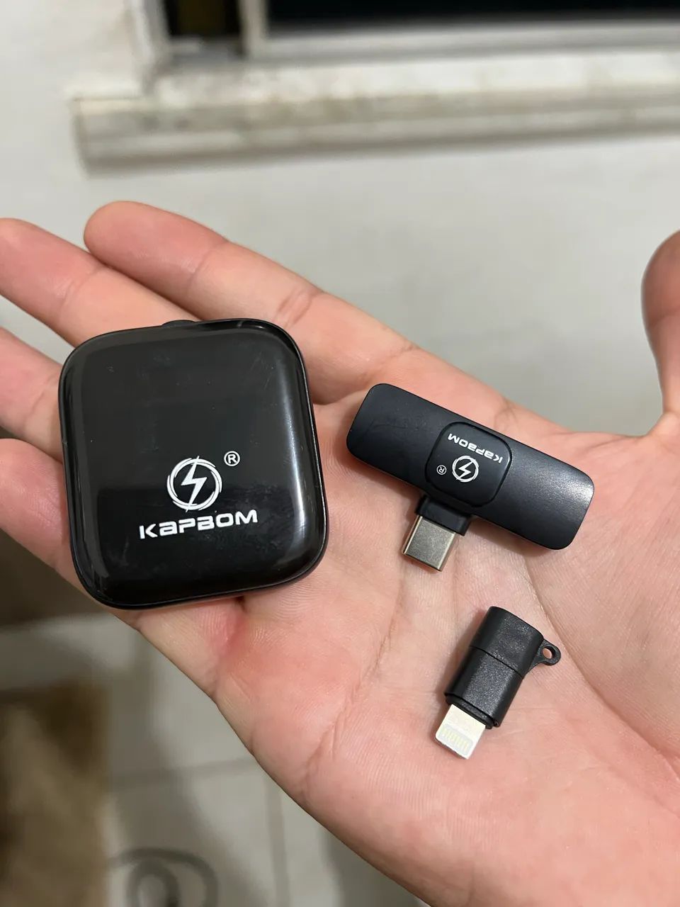 Microfone de lapela novo na caixa - Foto 3