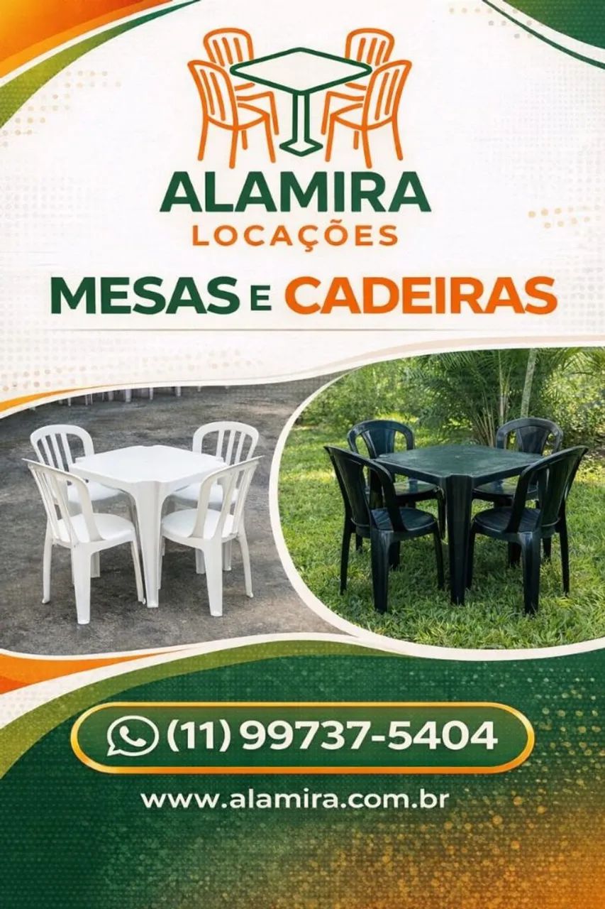LOCAÇÃO DE MESAS MAIRIPORÃ E REGIÃO!