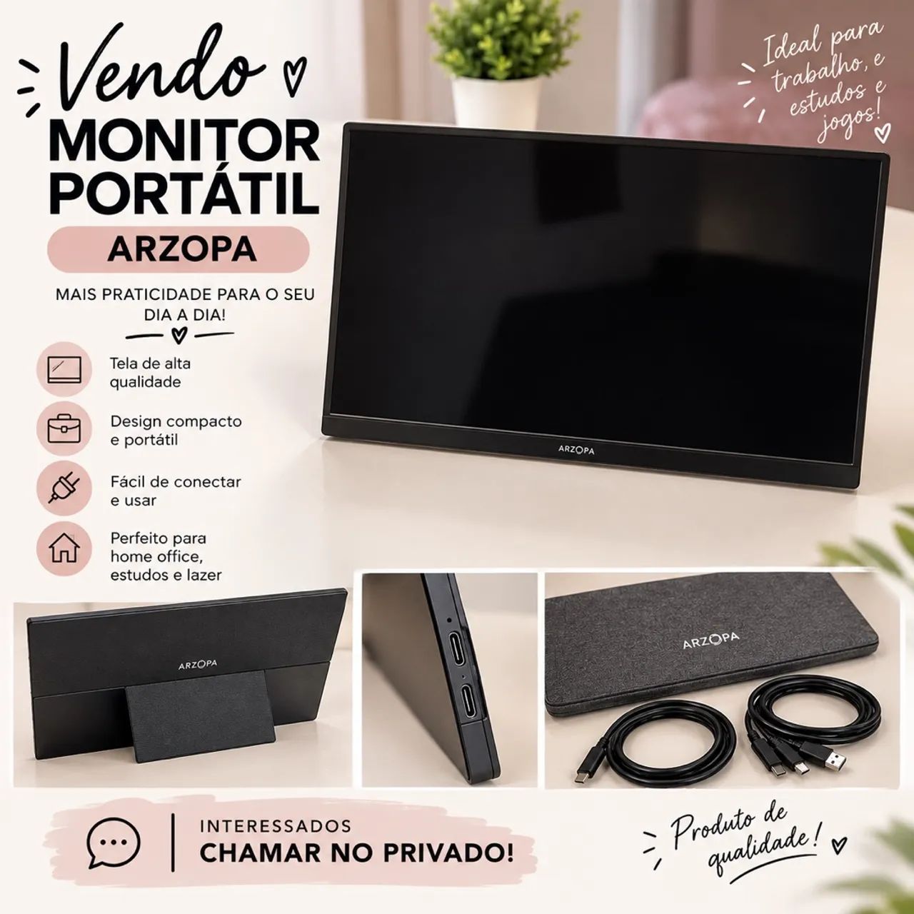 MONITOR PORTÁTIL 