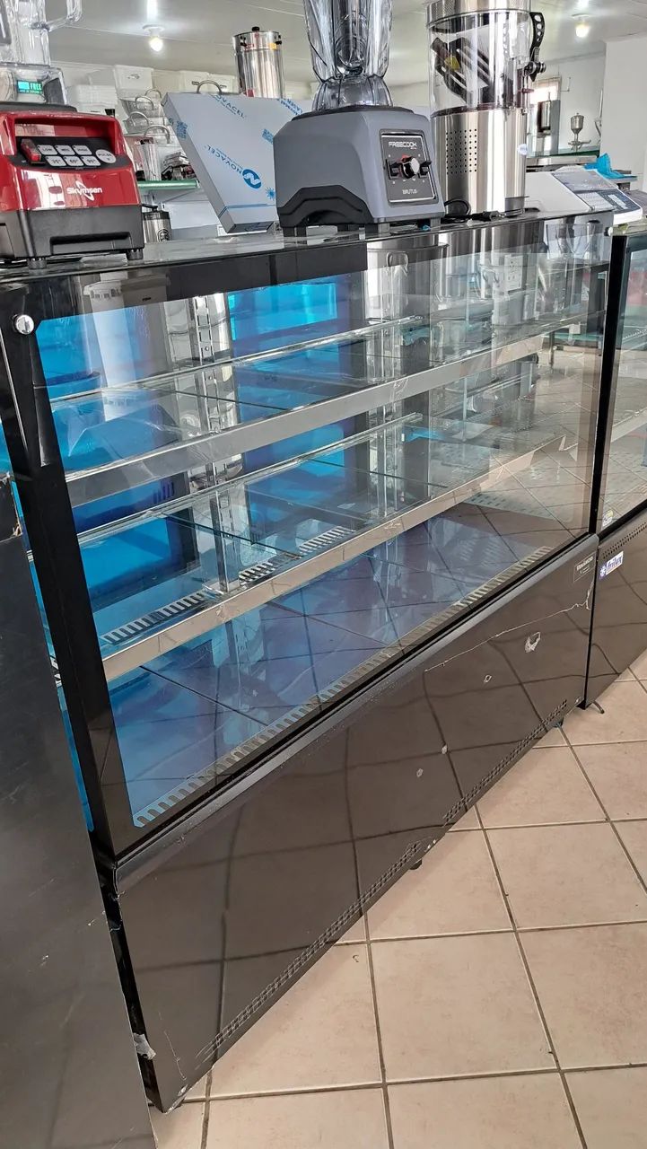 Ac vitrine Refrigerada Venâncio vidro duplo aquecido 1mt  - Foto 2
