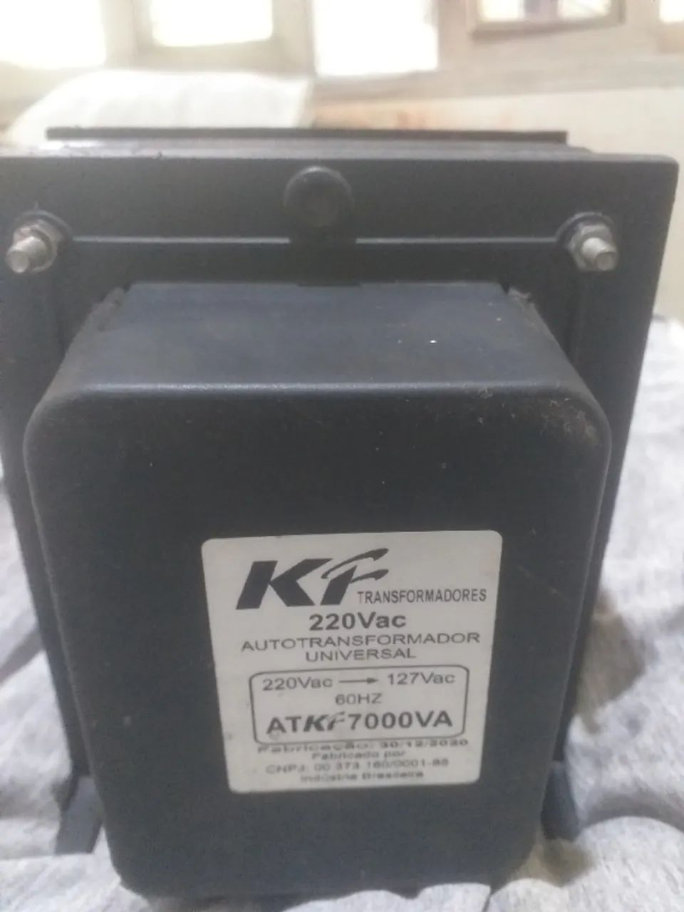 Transformador 7000va bivolt - Foto 2