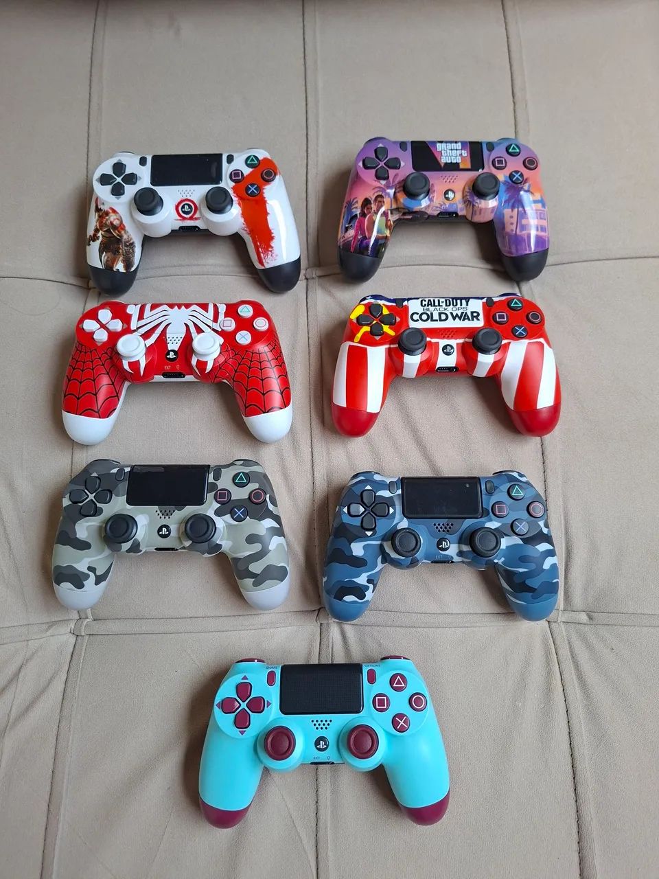 Controles de ps4 Bluetooth personalizados - Foto 3
