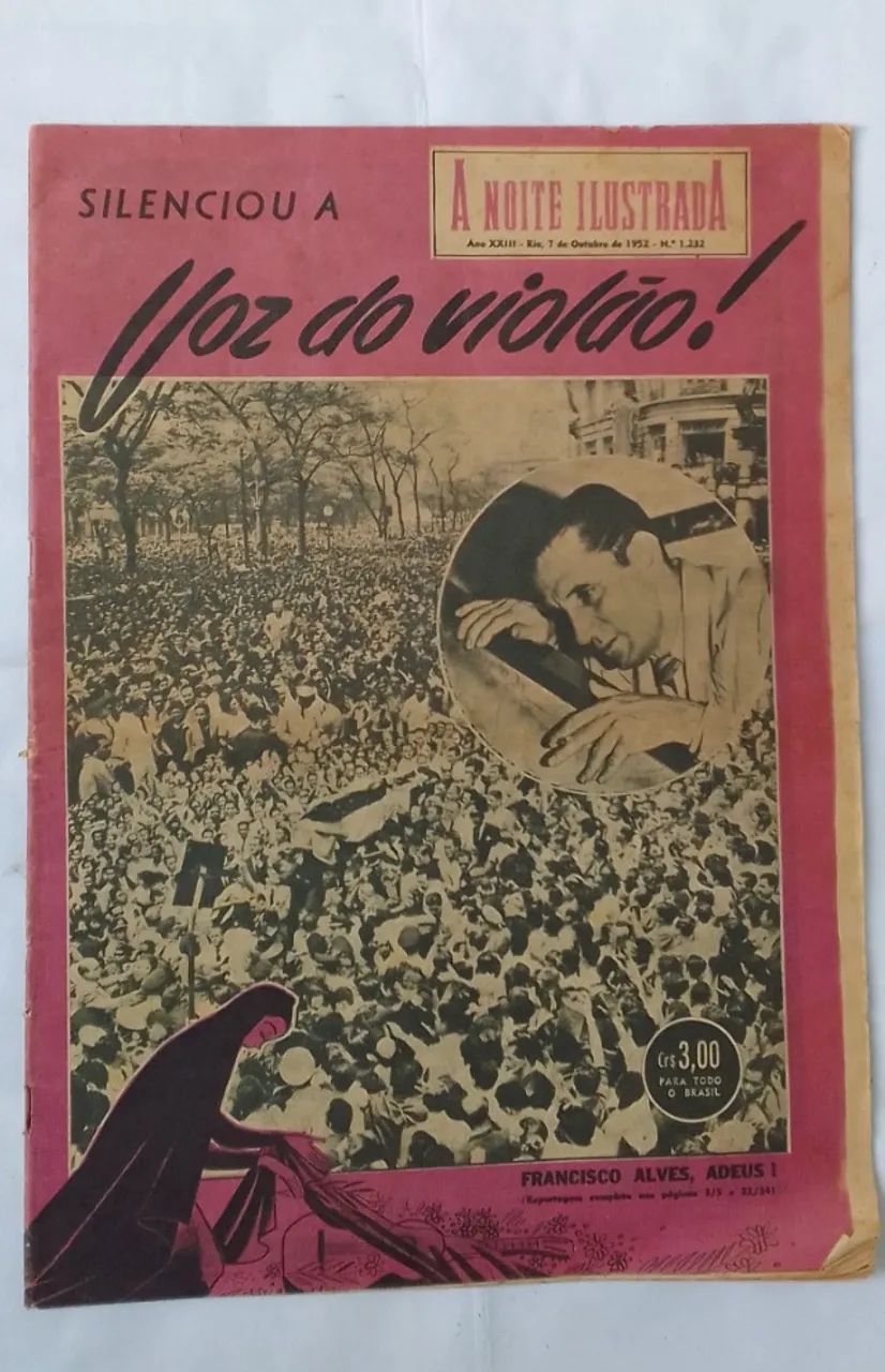 Revista adeus a Francisco Alves noite ilustrada 1952 - Foto 4