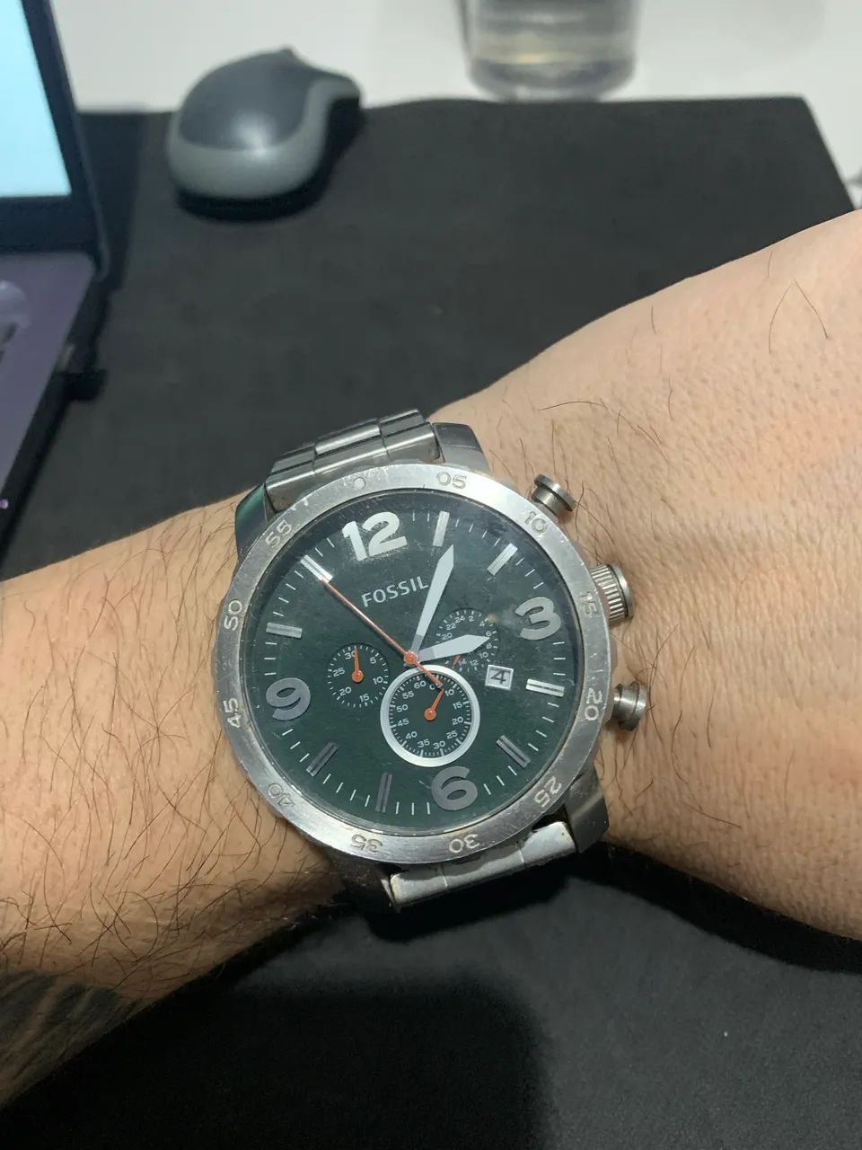 Relógio Fossil masculino cronógrafo - Foto 2