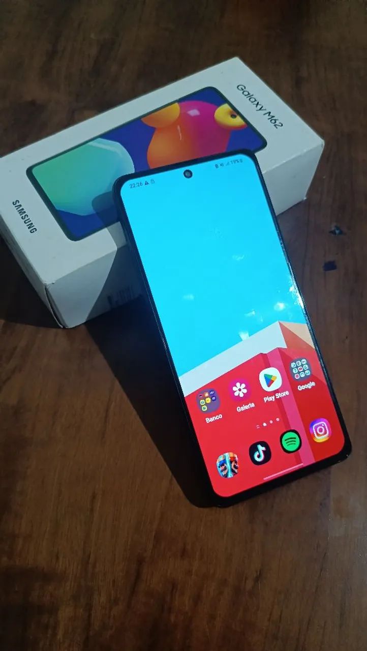 Samsung Galaxy M62 Preto 128GB