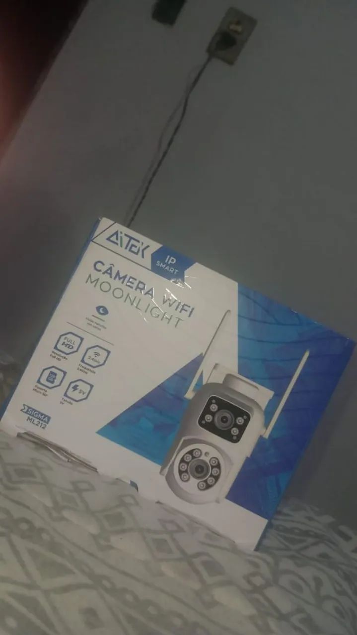 Camera Wi-fi a'prova d água Moonlight 