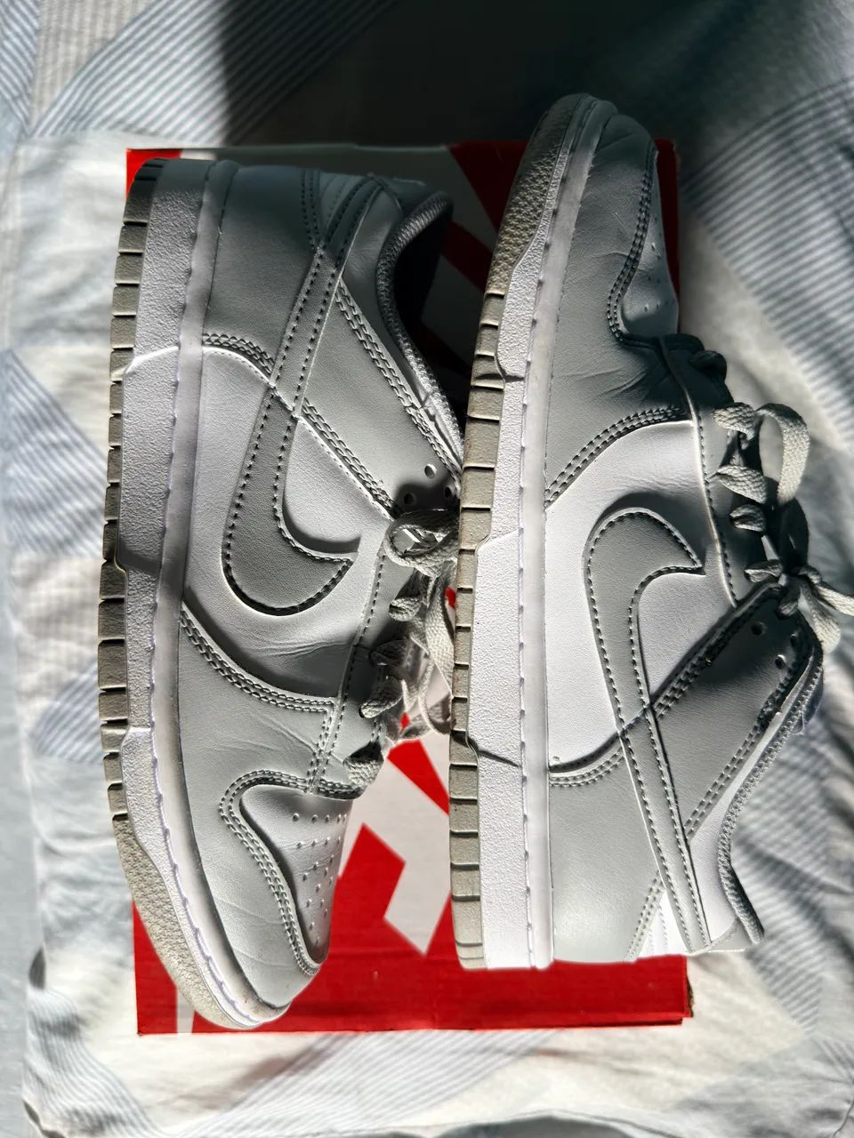NIKE DUNK LOW CINZA - Foto 2
