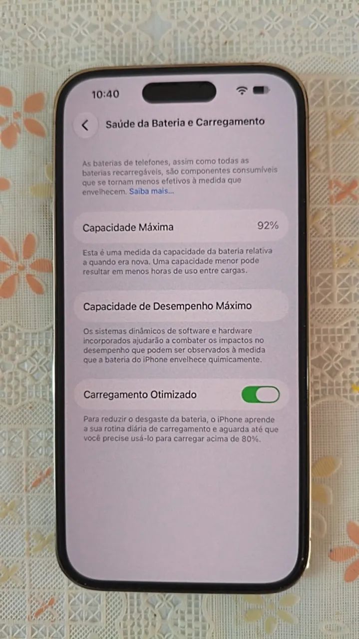 iPhone 14 Pro 128gb bateria 92% - Foto 5