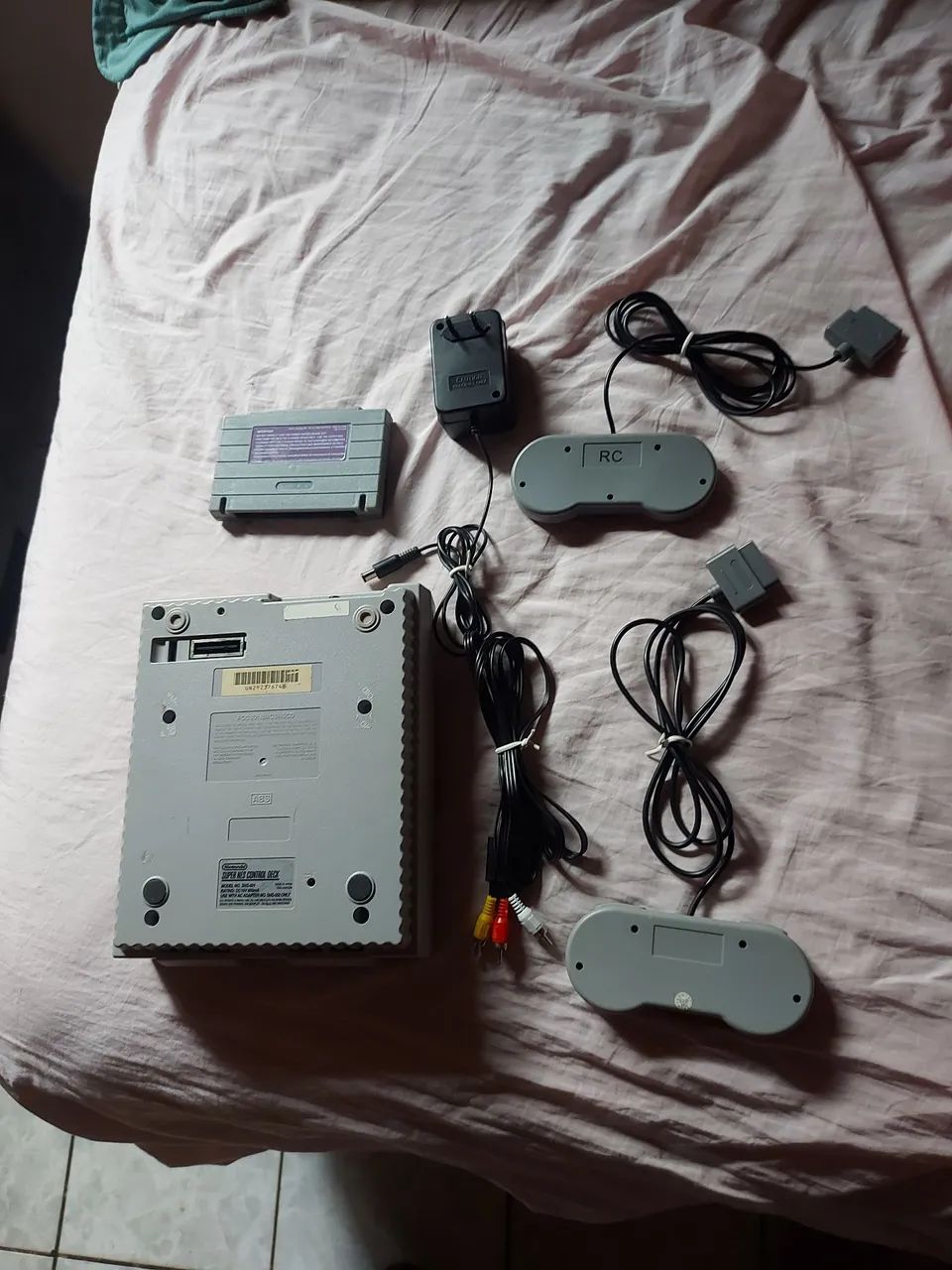 Super Nintendo completo com mario world  - Foto 2