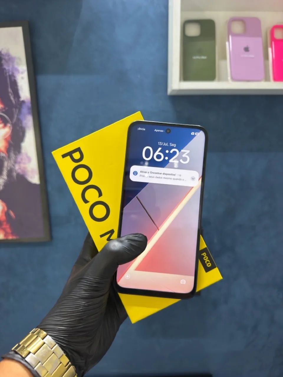 POCO M7 8/256GB PRETO - Foto 3