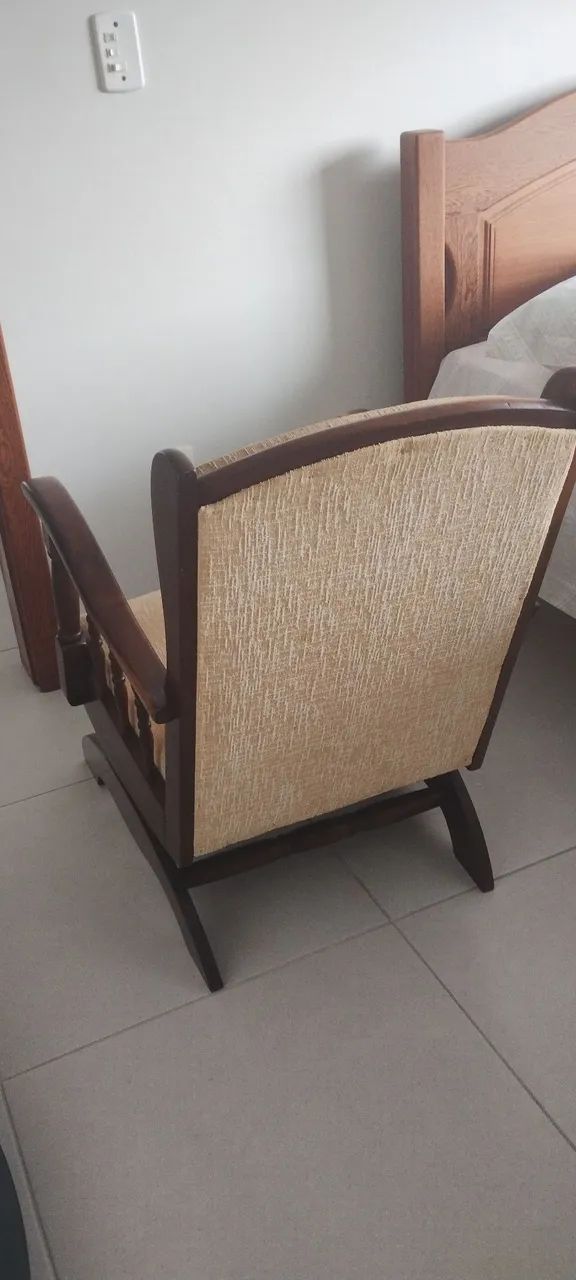 Cadeira de balanço antiga ! Raridade! - Foto 2