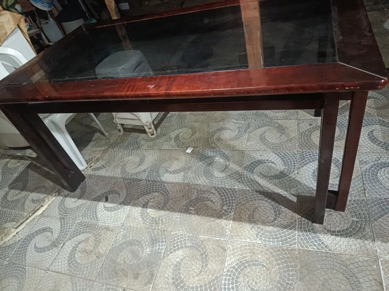 Mesa grande de vidro - Foto 4