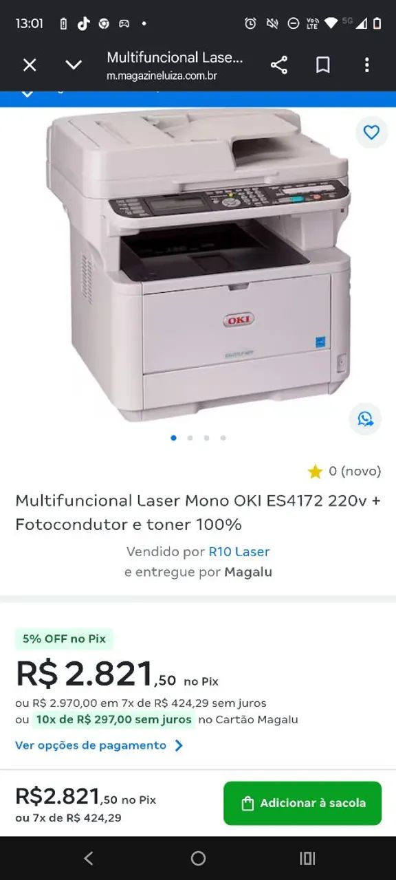 Impressora OKI 