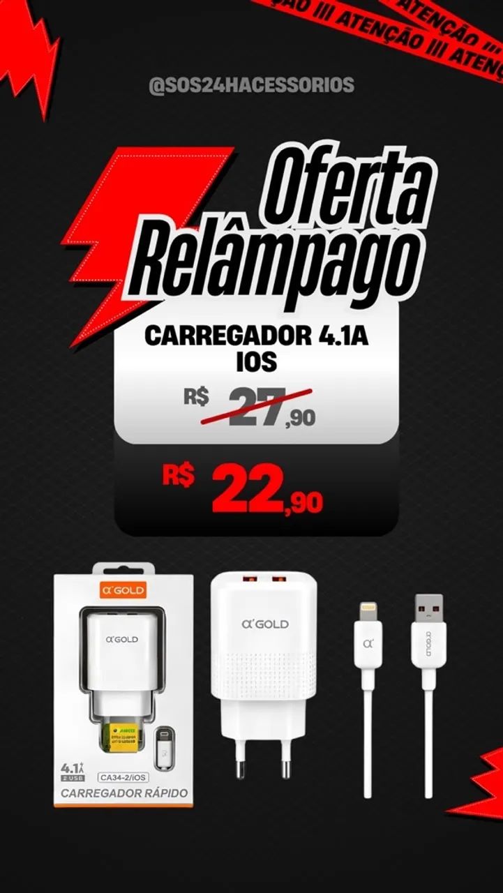 Acessórios para celulares IOS E ANDROID