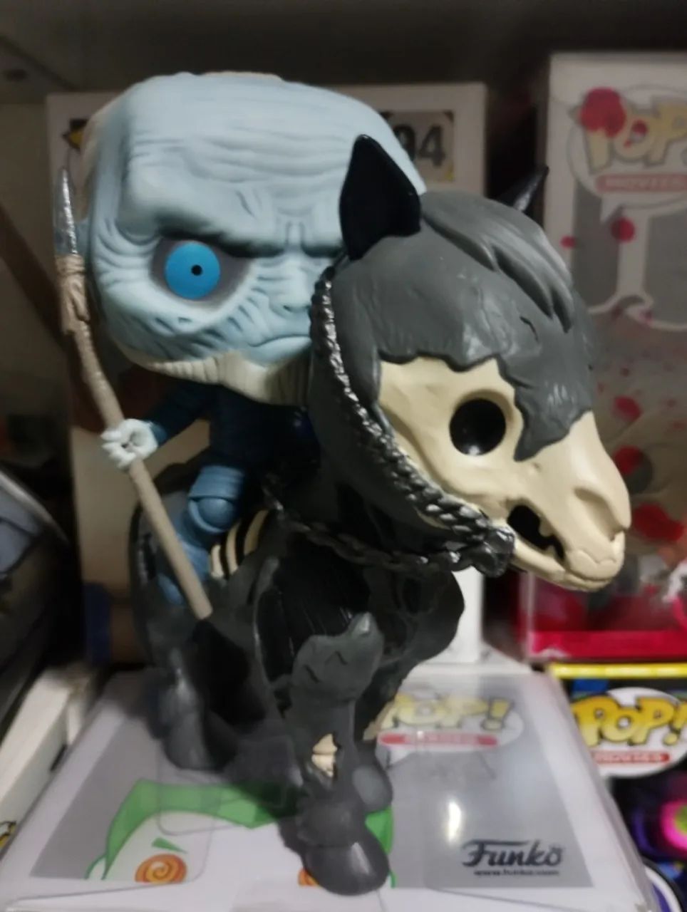 FUNKO POP! RIDES: Game of Thrones - White Walker on Horse - Foto 4