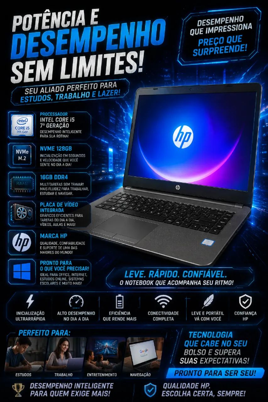 Notebook HP I5